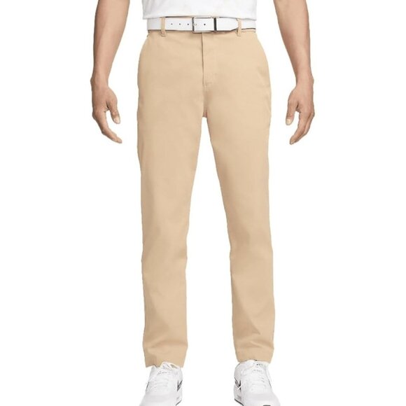 Nike Tour REPEL Golf Pants Mens Size 30x32 Tan Hemp Slim Chino